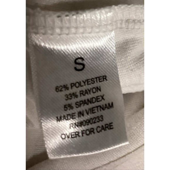 PAC SUN Land Rover Women's (Size S) Short Sleeve Crew Neck Cropped Shirt Stretch - Picture 4 of 4